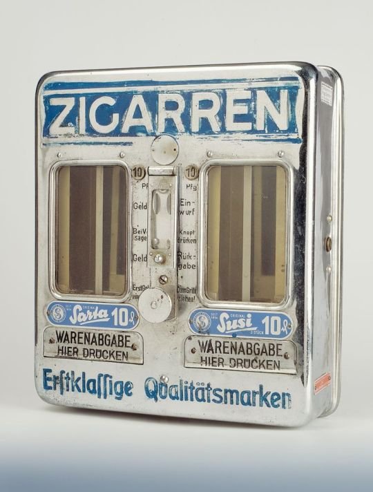 Zigarrenautomat (Historisches Museum Hannover CC BY-NC-SA)