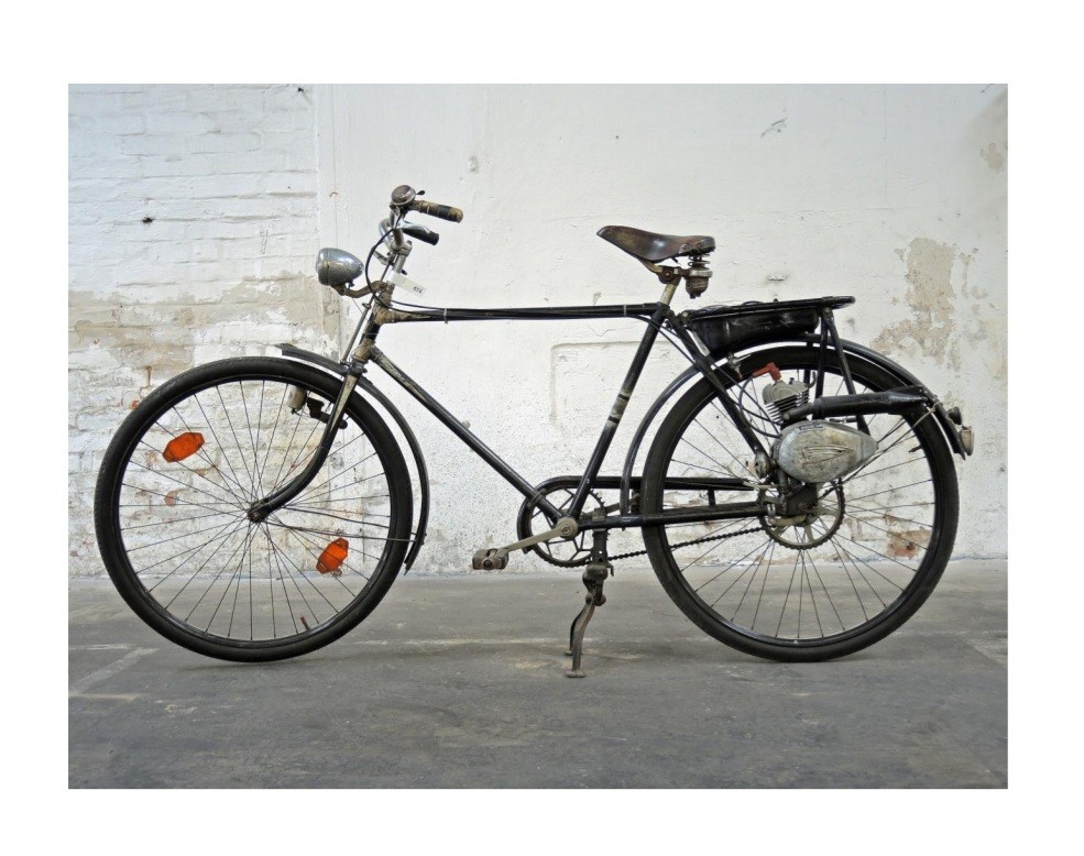 Fahrrad mit Hilfsmotor (Mobile Welten e.V. CC BY-SA)