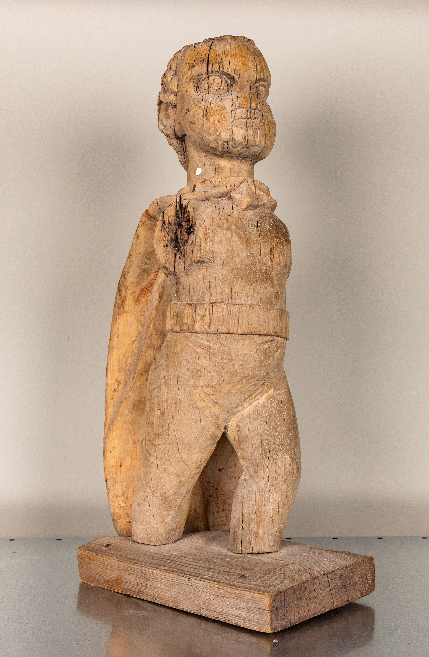 Holzfigur (Schiffahrtsmuseum Unterweser CC BY-NC-SA)