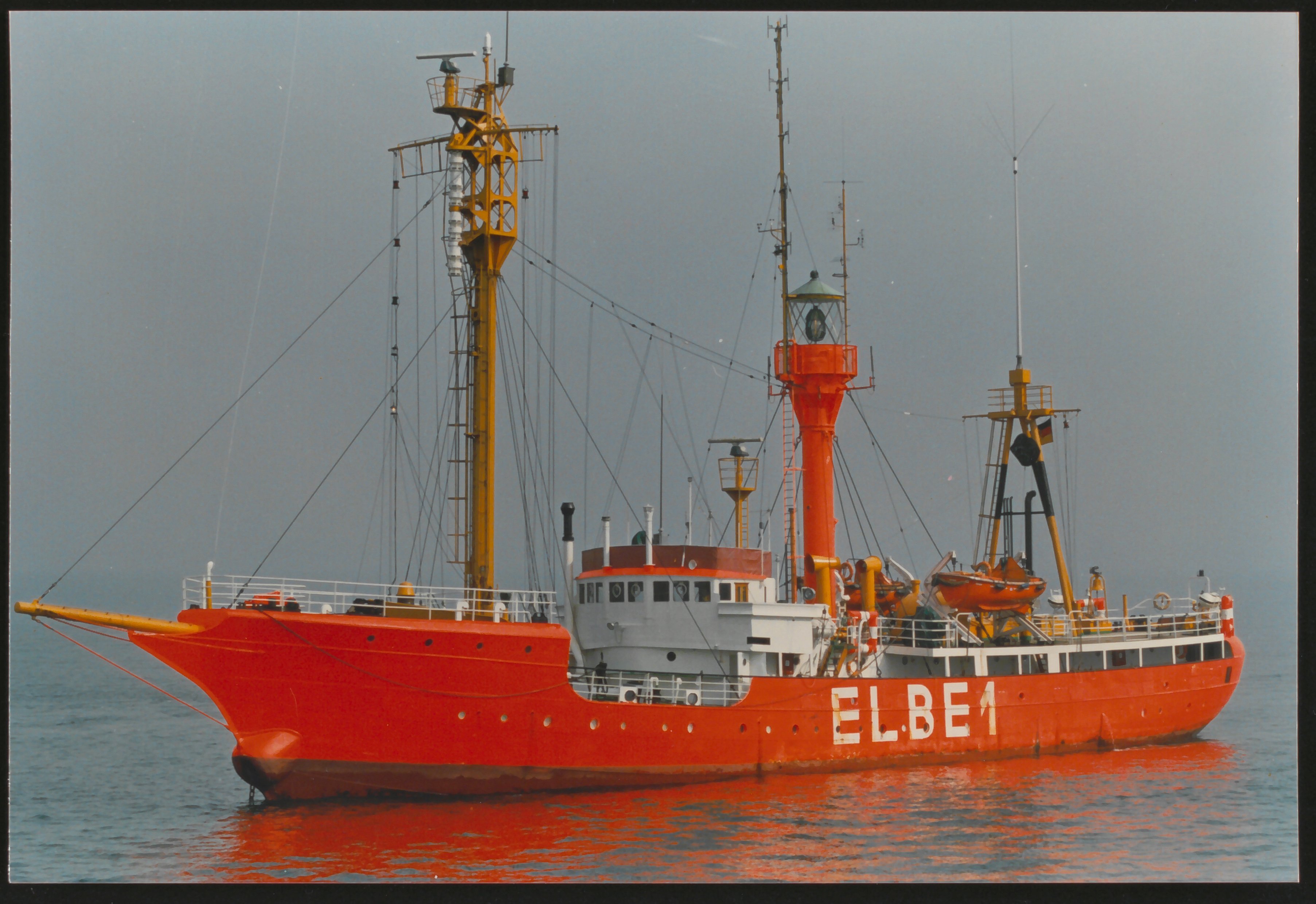 Feuerschiff Bürgermeister O'Swald II (ELBE I) - Lebenslauf (Schiffahrtsmuseum Unterweser CC BY-NC-SA)