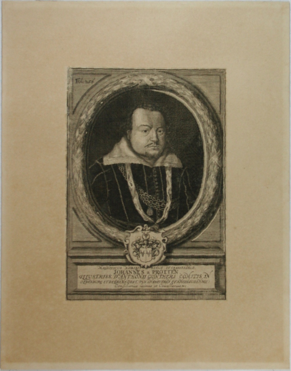 „MAGNIFICUS NOBISIS SIMUS ET CSARISSIMUS, / JOHANNES a PROTTEN" - Johann von Prott (1573-1634) (Schlossmuseum Jever CC BY-NC-SA)