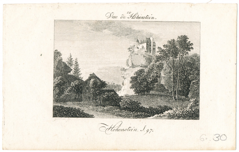 "Hohenstein" - Ansicht des Hohenstein (Schlossmuseum Jever CC BY-NC-SA)