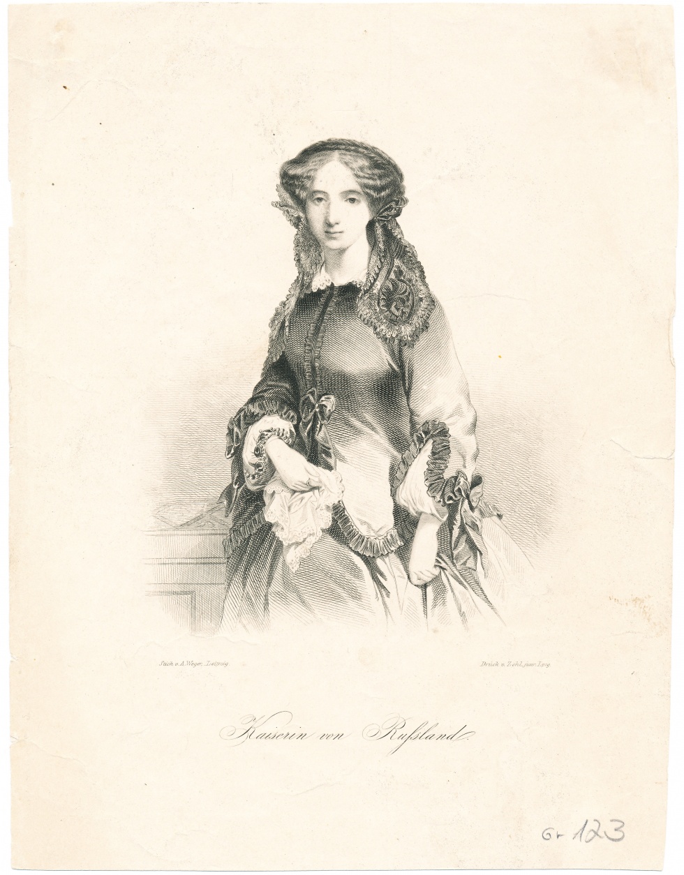 Porträt Maria Alexandrovna (Schlossmuseum Jever CC BY-NC-SA)