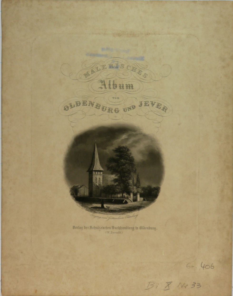 "Malerisches Album von Oldenburg und Jever" (Schlossmuseum Jever CC BY-NC-SA)