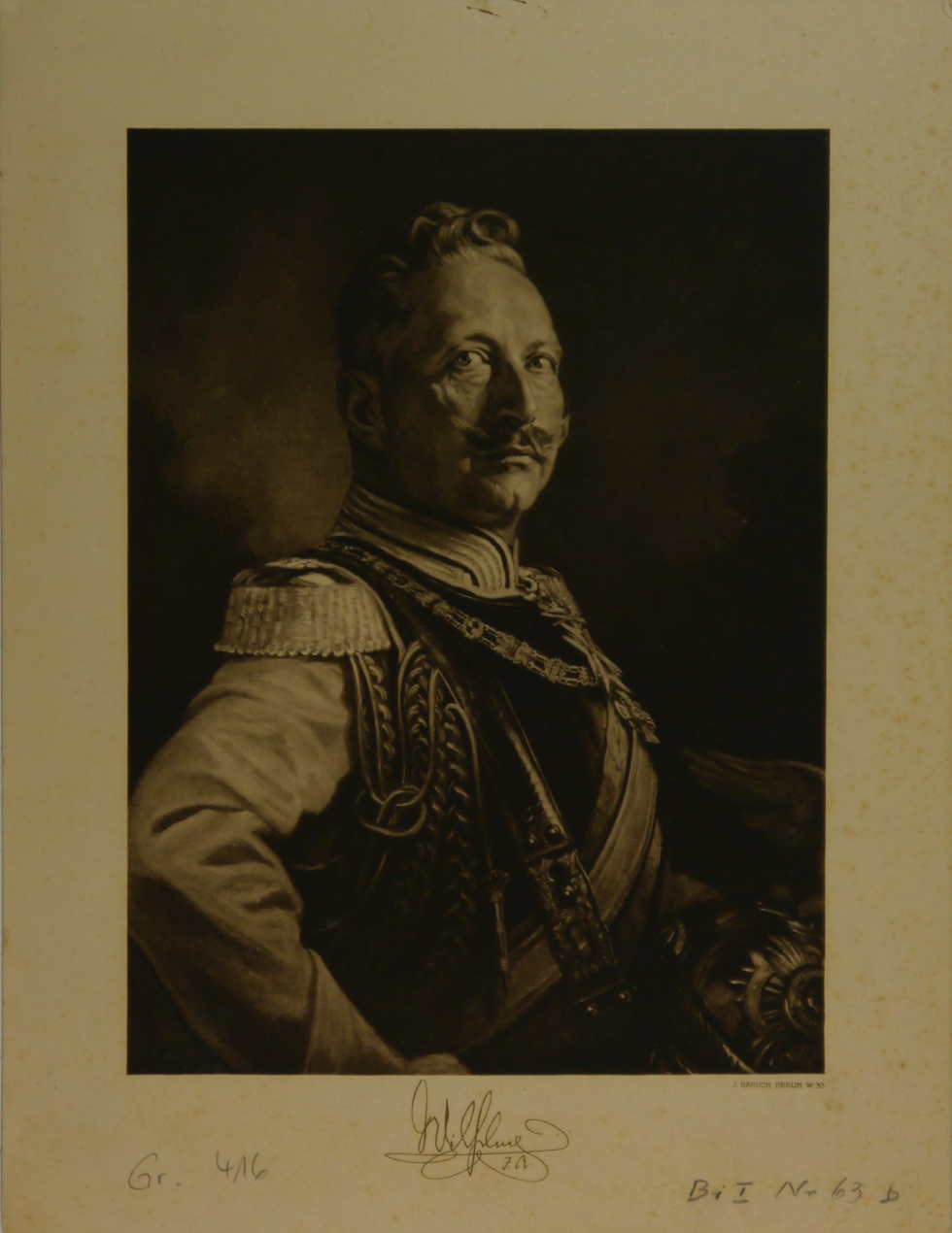 "Kaiser Wilhelm II." (Schlossmuseum Jever CC BY-NC-SA)