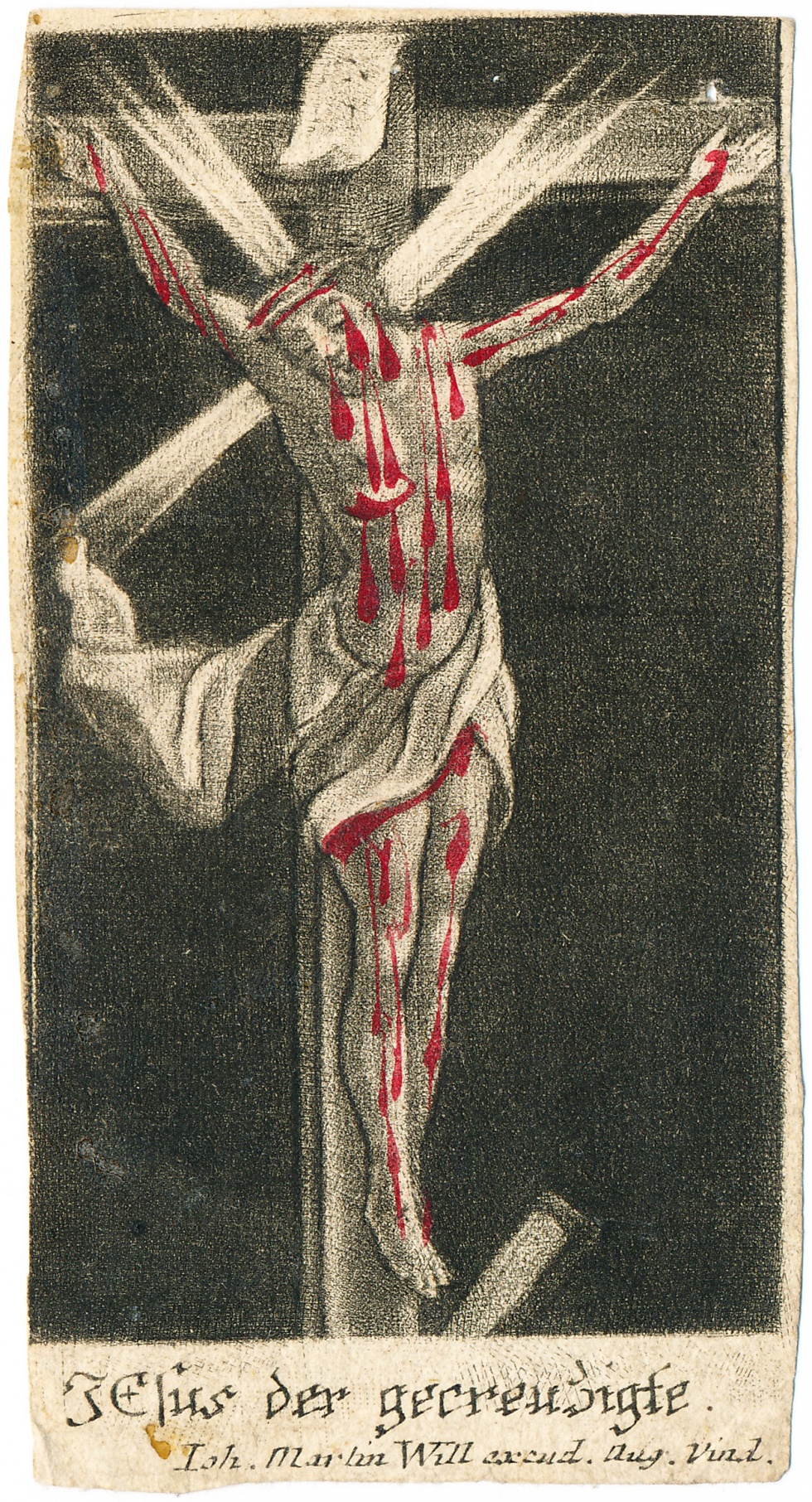 "Jesus der gecreuzigte" - Christus am Kreuz (Schlossmuseum Jever CC BY-NC-SA)