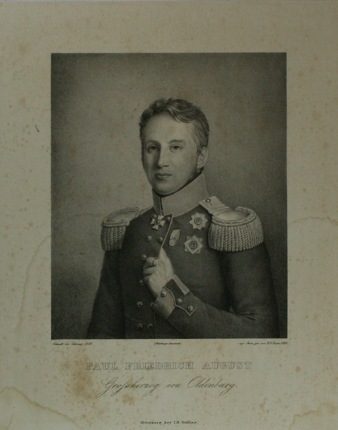 "PAUL FRIEDRICH AUGUST - Großherzog von Oldenburg" (Schlossmuseum Jever CC BY-NC-SA)
