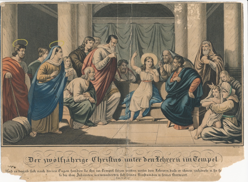 &quot;Der zwölfjährige Christus unter den Lehrern im Tempel&quot; (Schlossmuseum Jever CC BY-NC-SA)