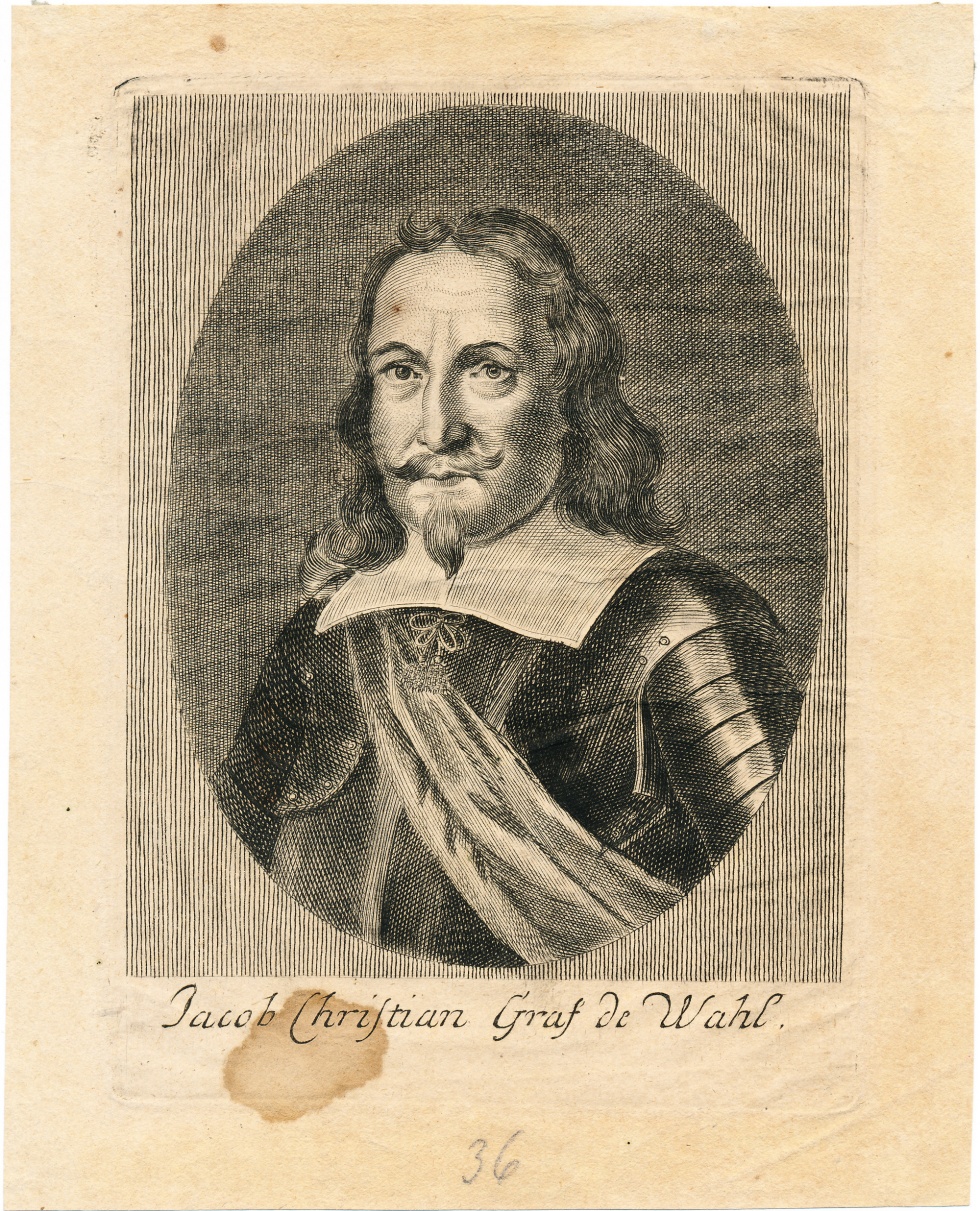 „Jacob Christian Graf de Wahl.“ (Schlossmuseum Jever CC BY-NC-SA)