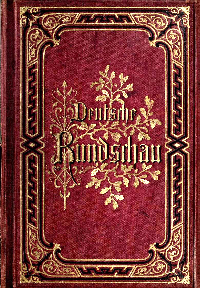 Deutsche Rundschau, Band 95, Leseexemplar (Museumslandschaft Amt Rodenberg e.V. CC BY-NC-SA)