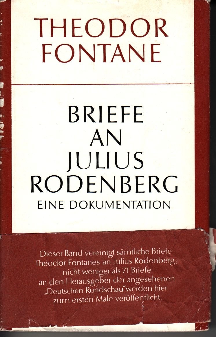 Theodor Fontane, Briefe an Julius Rodenberg (Museumslandschaft Amt Rodenberg e.V. CC BY-NC-SA)