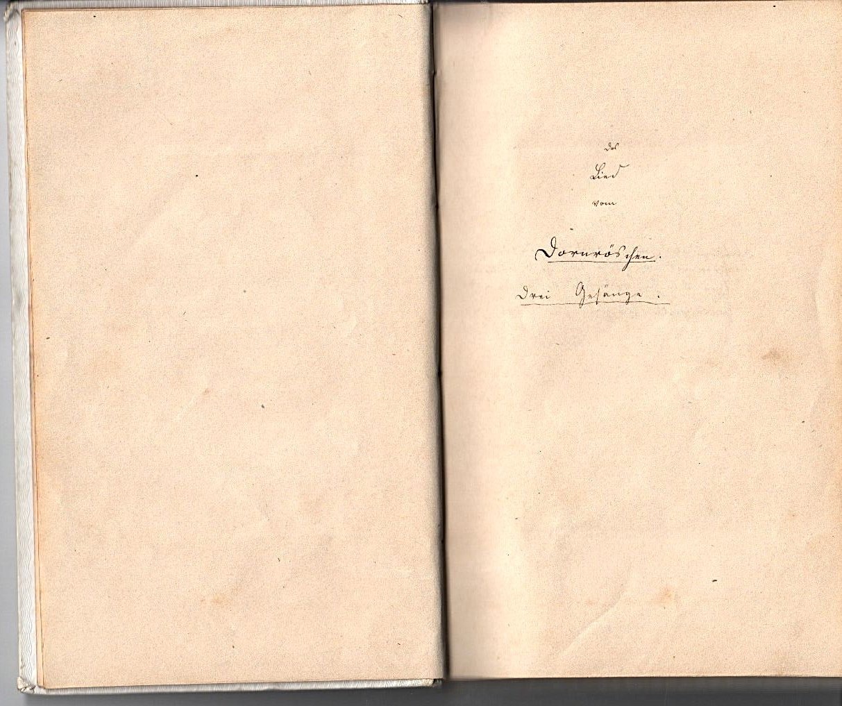 Handgeschriebenes Notizbuch von J. Levy (Museumslandschaft Amt Rodenberg e.V. CC BY-NC-SA)