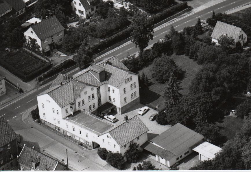 Luftbild ehemaliges Kreiskankenhaus Rodenberg (Rodenberg) 1975 (Stadt Rodenberg CC BY-NC-SA)