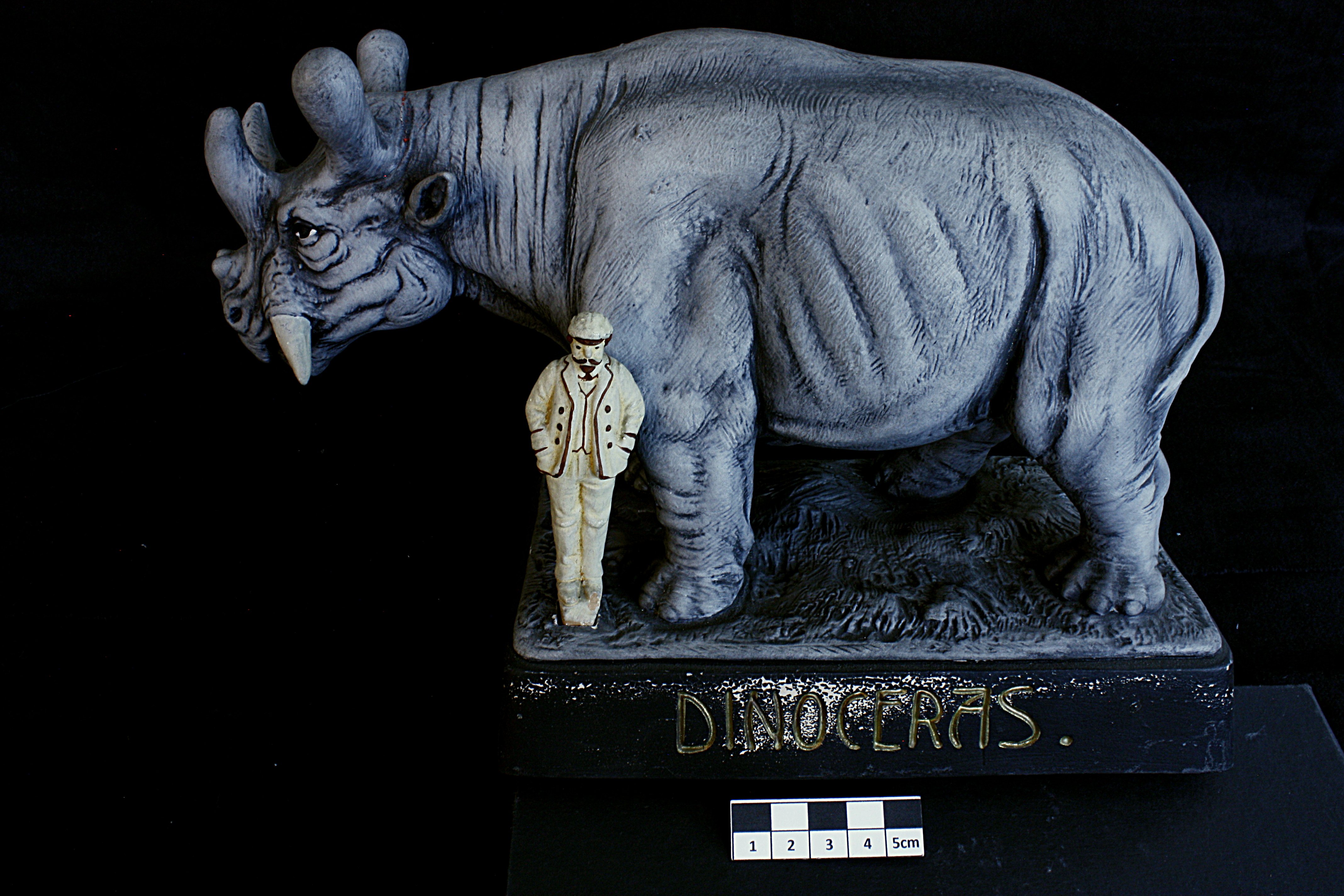 63_Dinoceras_De. (Naturkunde-Musseum, Bielefeld CC BY-NC-SA)