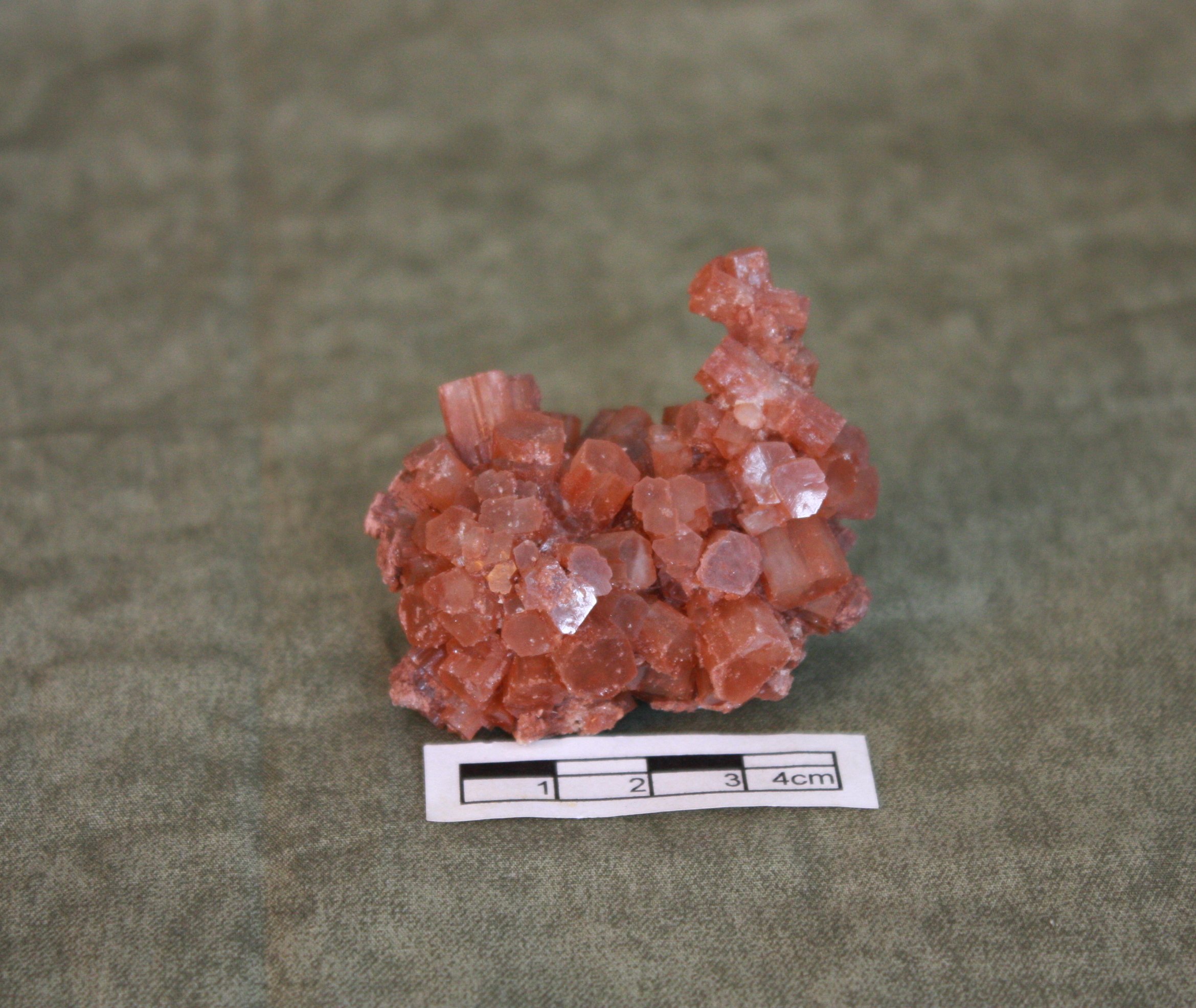Aragonit-Kristalle Verwachsung. (Naturkunde-Museum Bielefeld (namu) CC BY-NC-SA)
