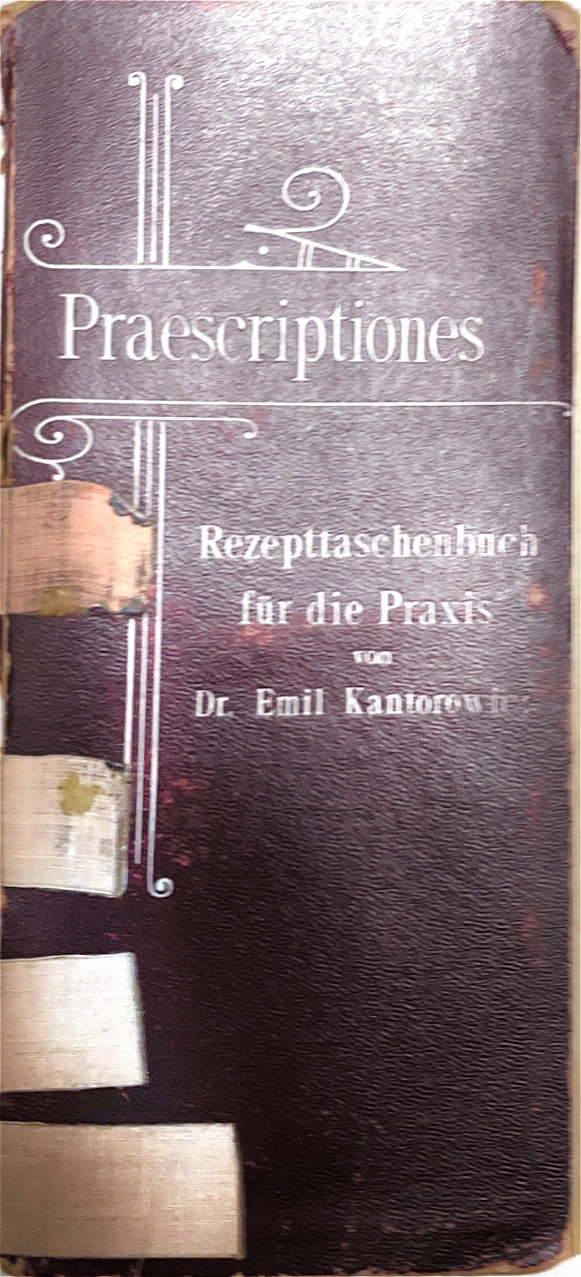 Praescriptiones Rezepttaschenbuch für die Praxis (Krankenhausmuseum Bielefeld e.V. CC BY-NC-SA)