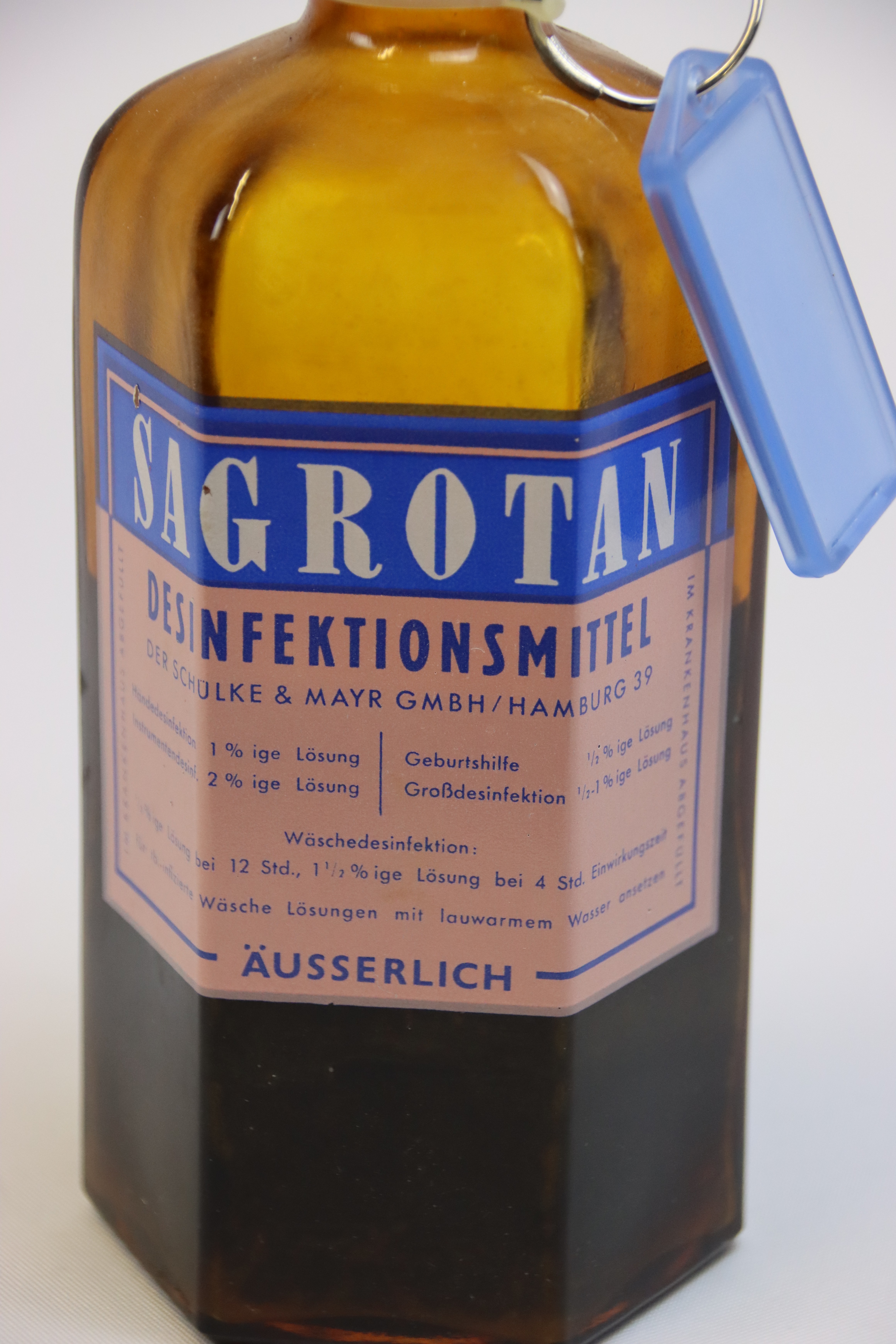 Sagrotan Desinfektionsmittel (Krankenhausmuseum Bielefeld e.V. CC BY-NC-SA)