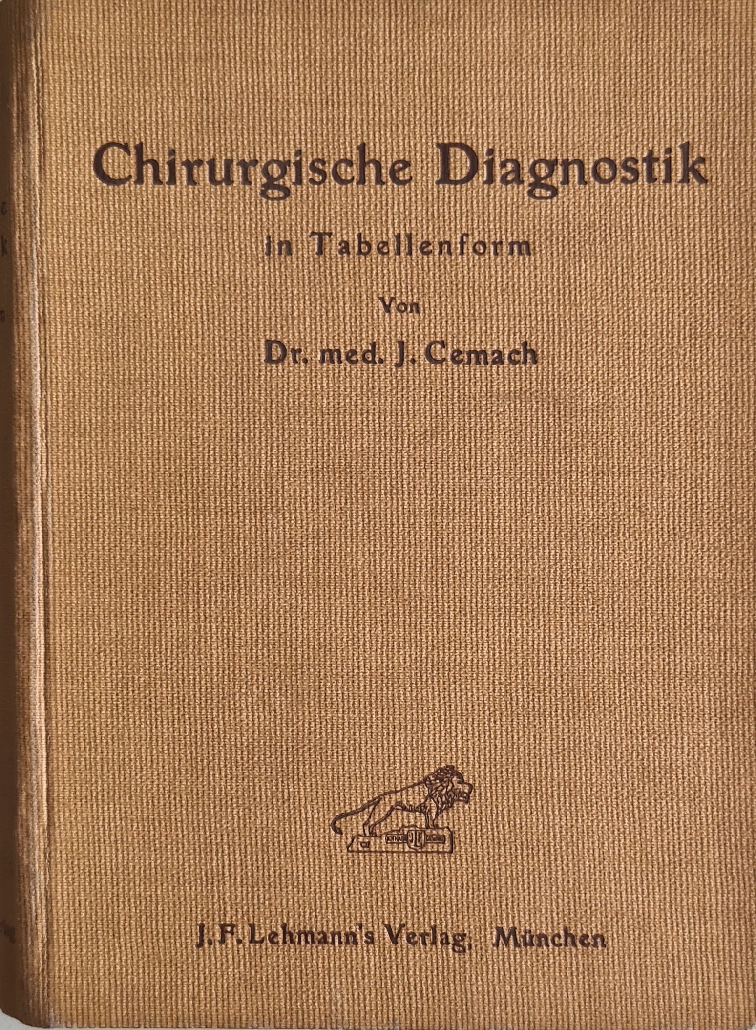 Chirurgische Diagnostik in Tabellenform (Krankenhausmuseum Bielefeld e.V. CC BY-NC-SA)