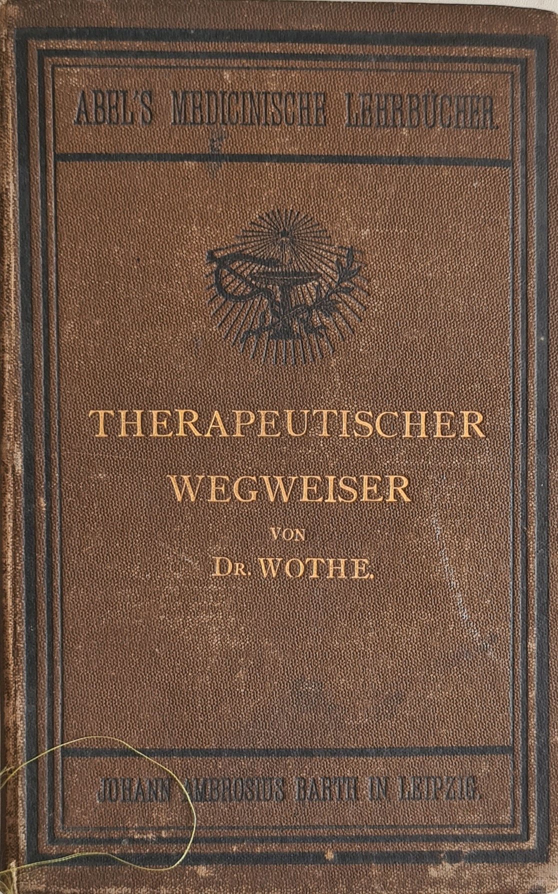 Therapeutischer Wegweiser (Krankenhausmuseum Bielefeld e.V. CC BY-NC-SA)