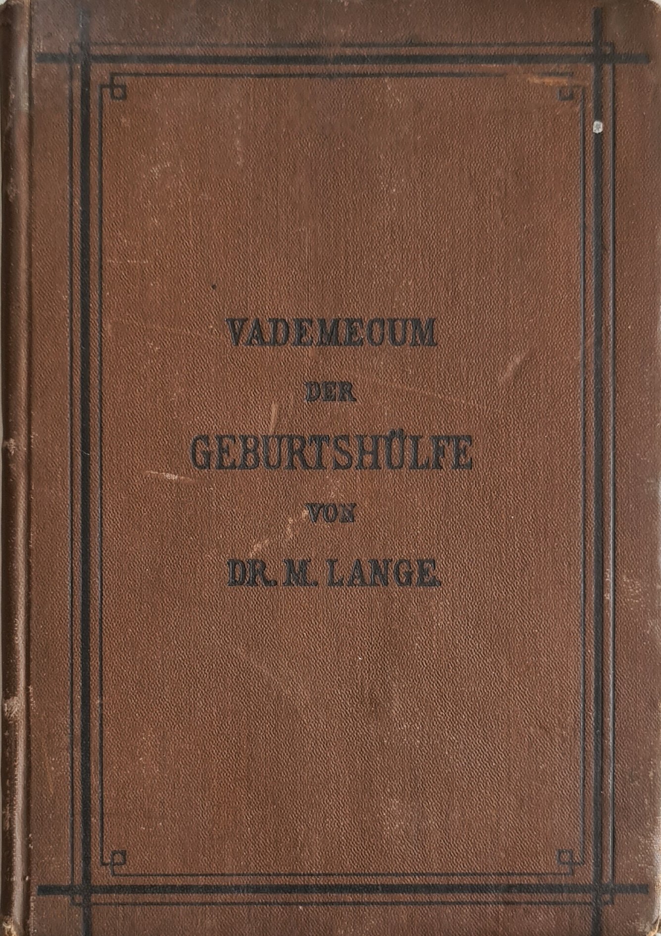 Vademecum der Geburtshülfe (Krankenhausmuseum Bielefeld e.V. CC BY-NC-SA)