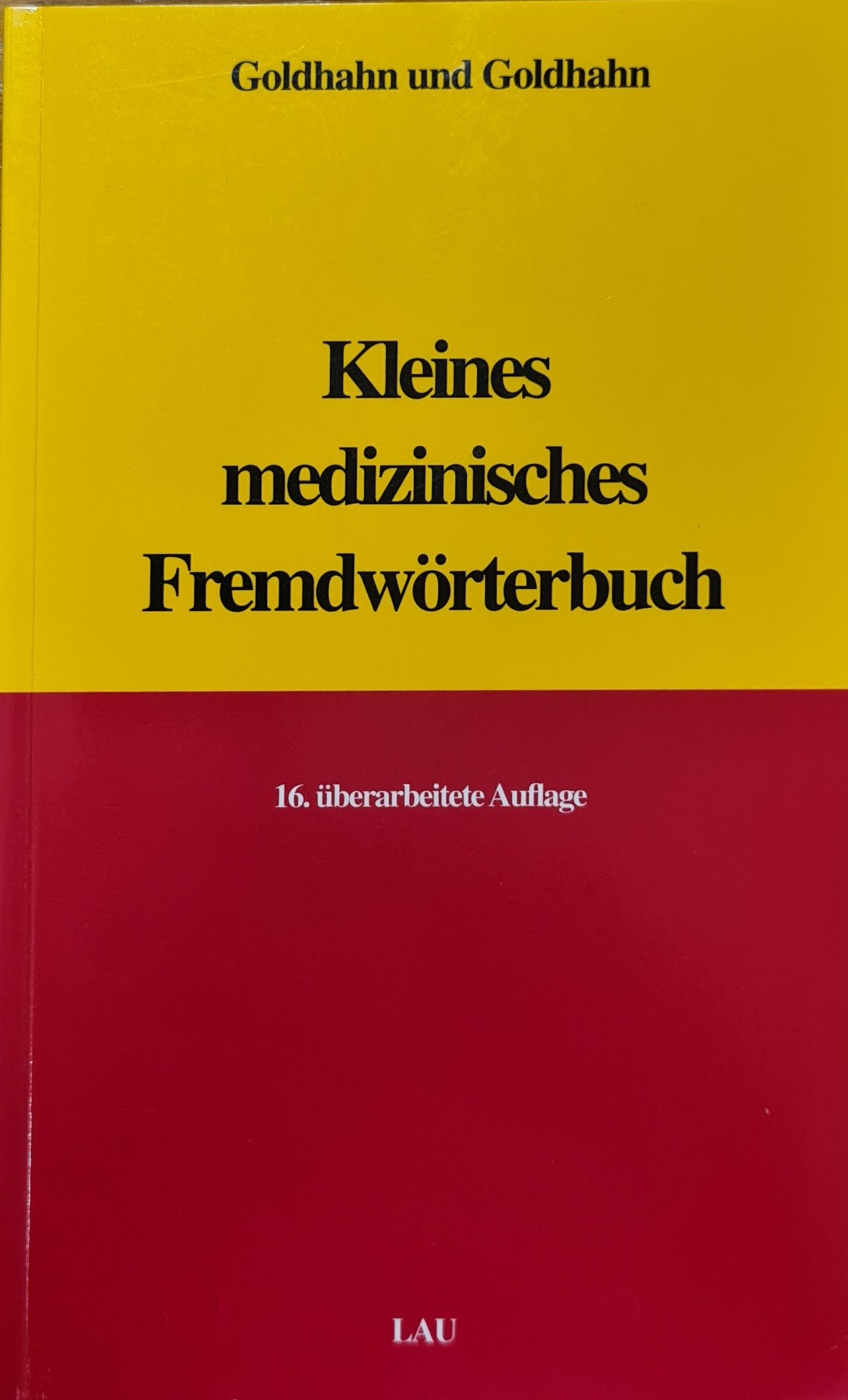 Kleines medizinisches Fremdwörterbuch (Krankenhausmuseum Bielefeld e.V. CC BY-NC-SA)