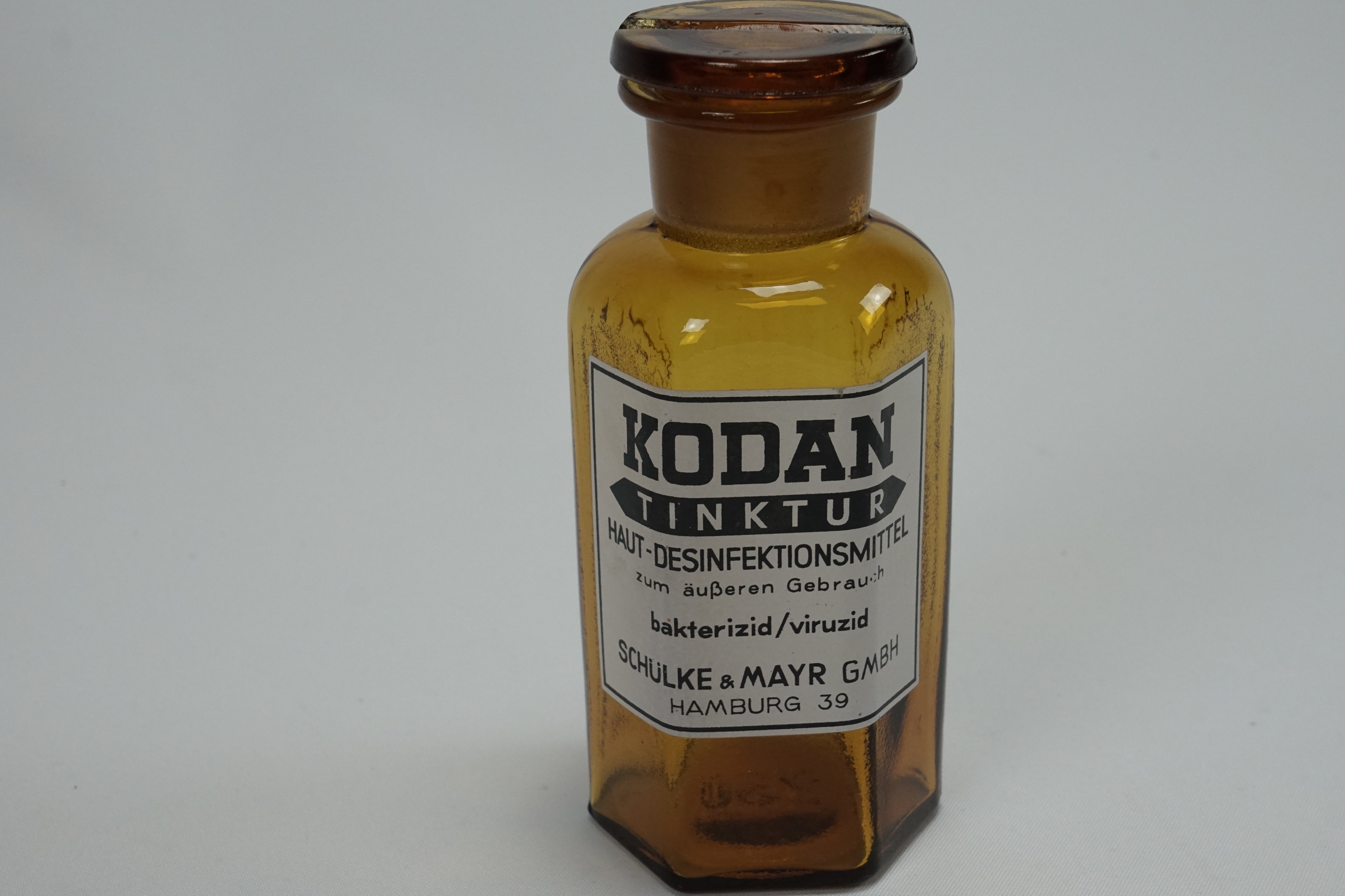 Flasche Kodan Tinktur (Krankenhausmuseum Bielefeld e.V. CC BY-NC-SA)