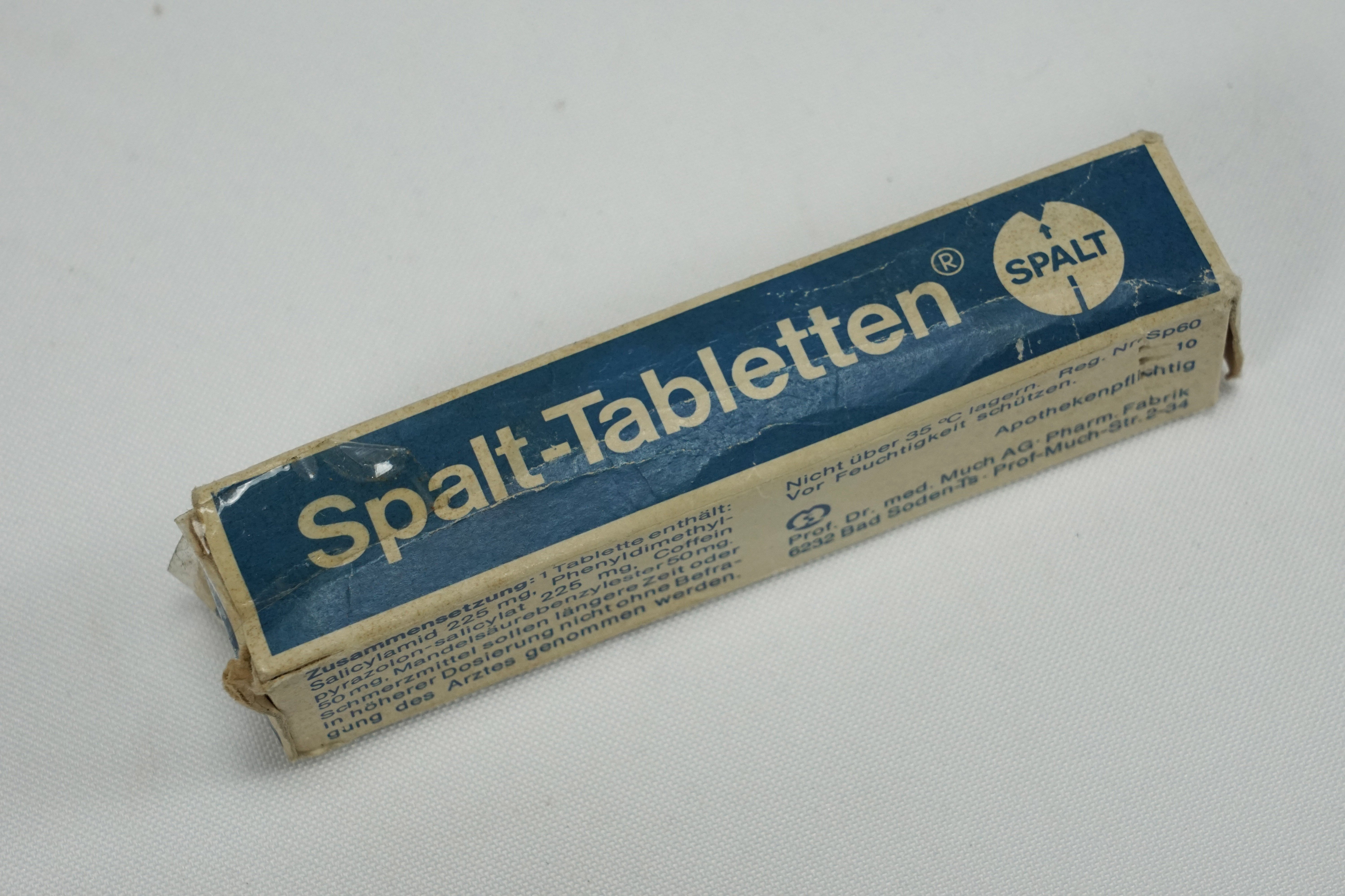 Spalt-Tablettenschachtel (Krankenhausmuseum Bielefeld e.V. CC BY-NC-SA)