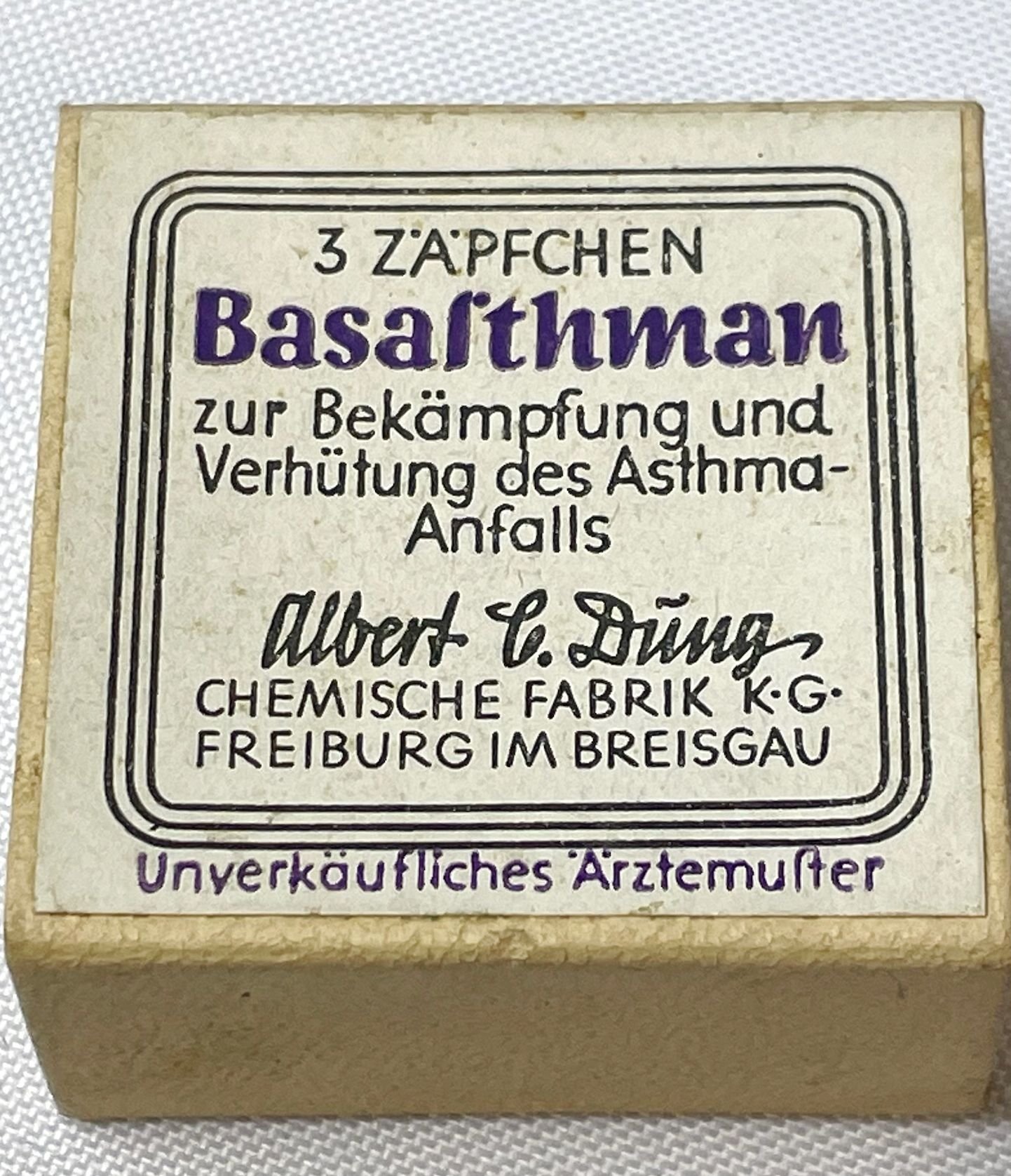 Basasthman (Krankenhausmuseum Bielefeld e.V. CC BY-NC-SA)