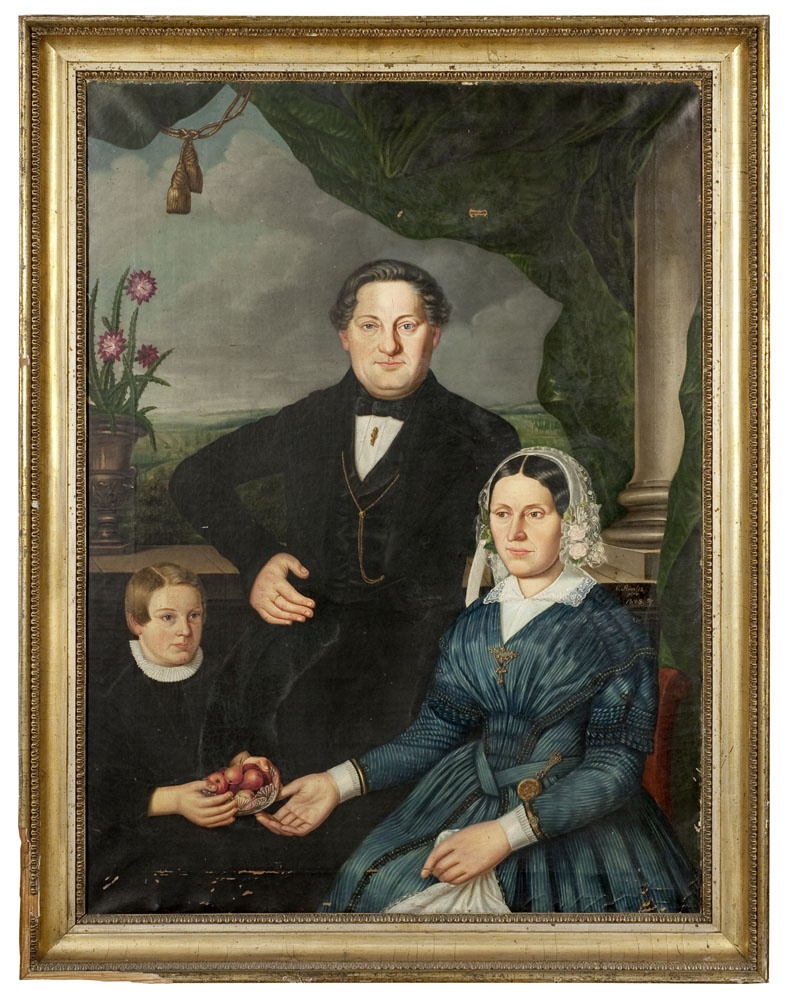 Familienporträt (Lippisches Landesmuseum Detmold CC BY-NC-SA)
