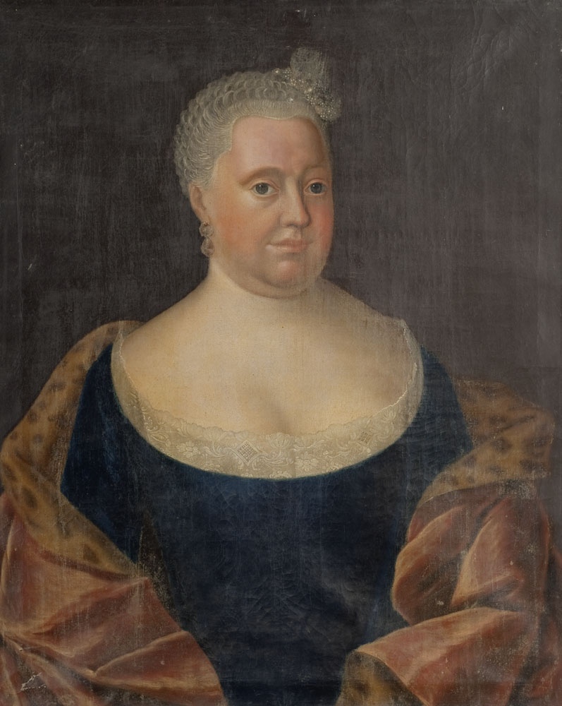 Louise Friderique, Gräfin zur Lippe, gebohren d. 3ten 8ten. 1722 (Lippisches Landesmuseum Detmold CC BY-NC-SA)