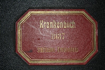Krankenbuch (Krankenhausmuseum Bielefeld e.V. CC BY-NC-SA)