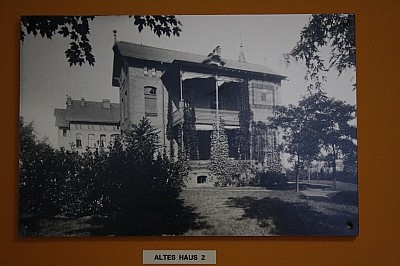 Historisches Foto (s/w) Haus 2 (Krankenhausmuseum Bielefeld e.V. CC BY-NC-SA)