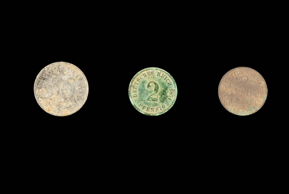 Münzen des Deutschen Reiches (Lippisches Landesmuseum Detmold CC BY-NC-SA)