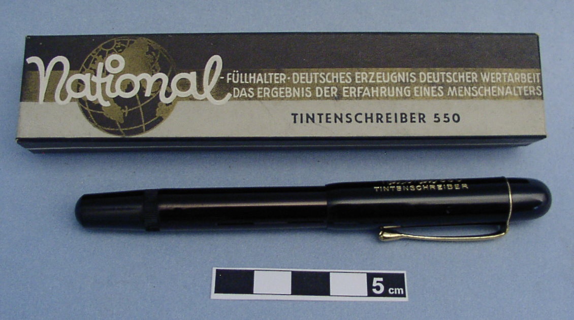 Tintenschreiber (Mindener Museum CC BY-NC-SA)
