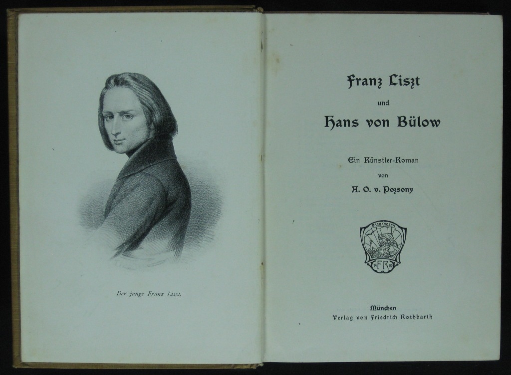 Pozsony, Franz Liszt und Hans von Bülow (Museumsschule Hiddenhausen CC BY-NC-SA)