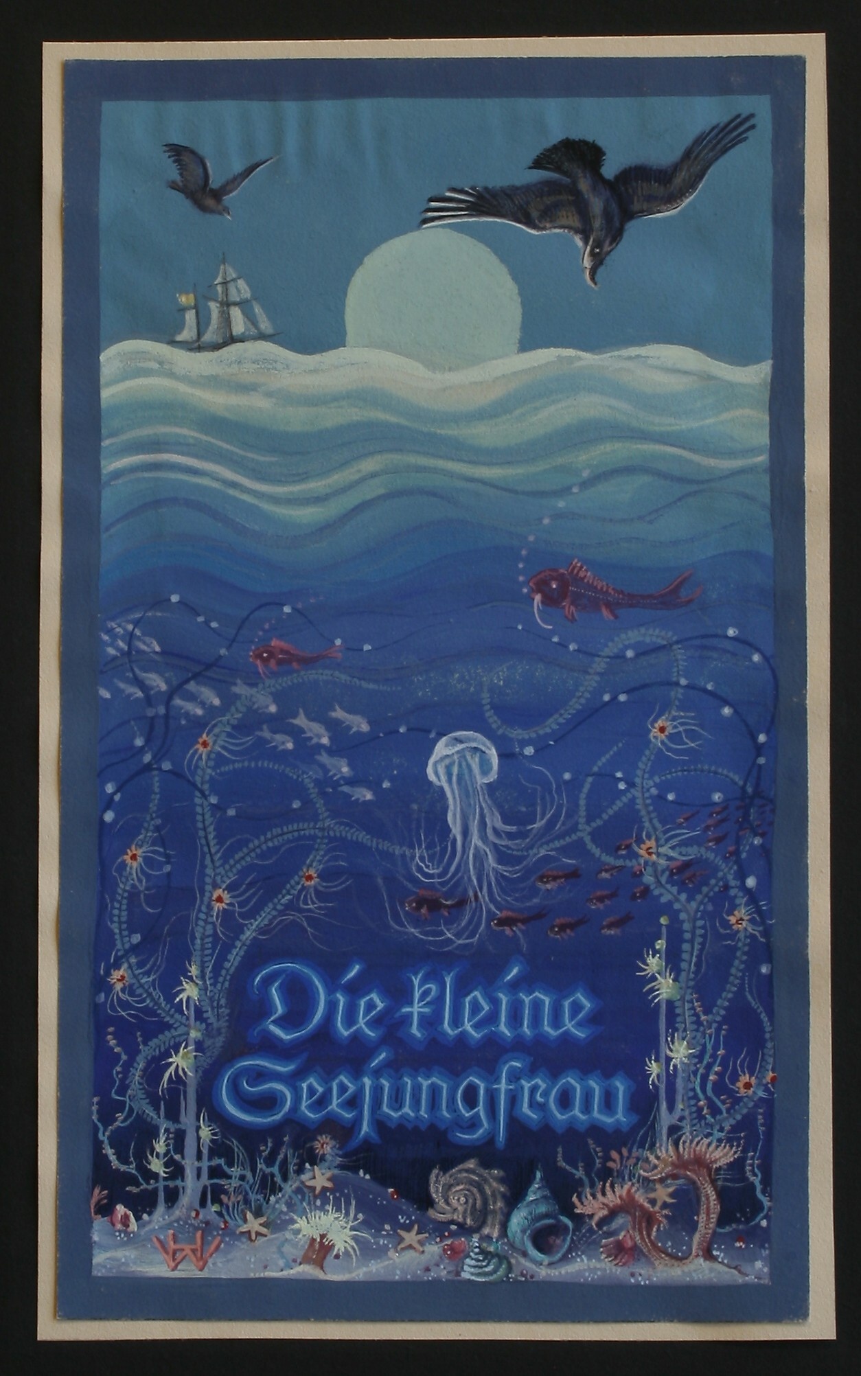 Die kleine Seejungfrau: Titelbild (Deutsches Märchen- und Wesersagenmuseum  CC BY-NC-SA)