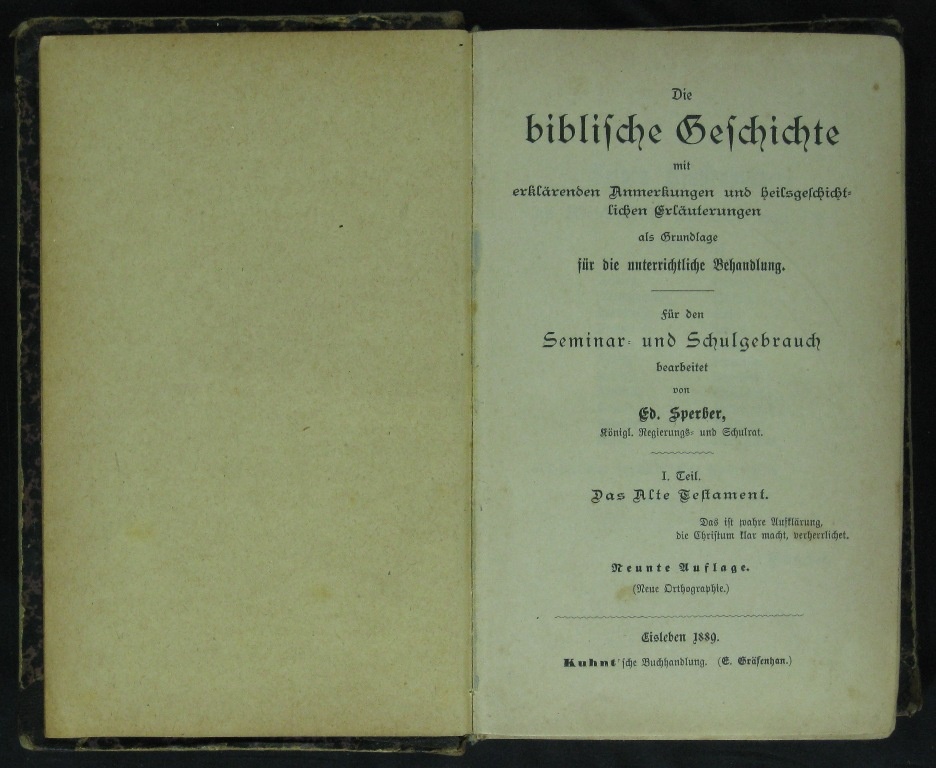 Die biblische Geschichte (Museumsschule Hiddenhausen CC BY-NC-SA)