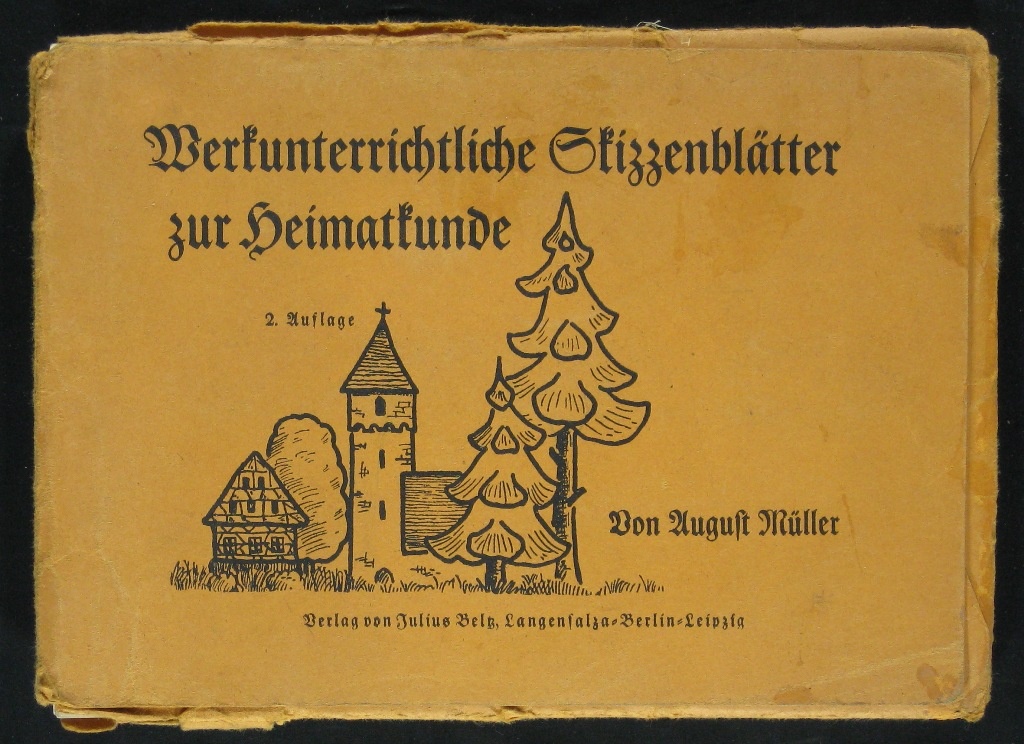 Müller, Werkunterrichtliche Skizzenblätter zur Heimatkunde (Museumsschule Hiddenhausen CC BY-NC-SA)