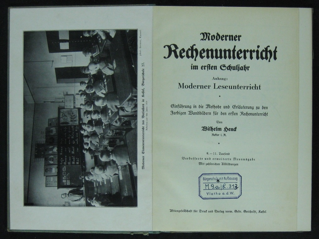 Henck, Moderner Rechenunterricht (Museumsschule Hiddenhausen CC BY-NC-SA)