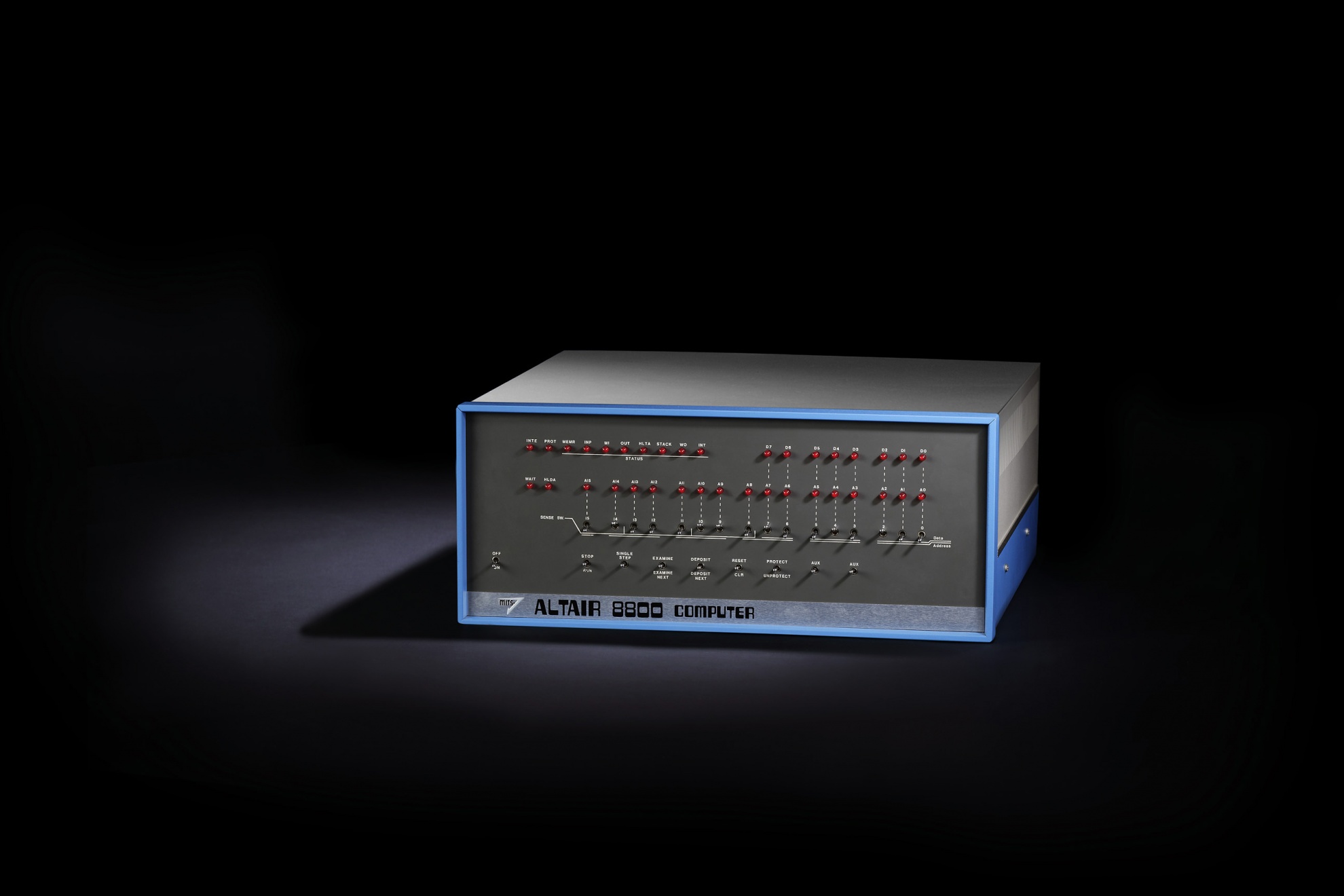 Altair 8800 (Heinz Nixdorf MuseumsForum CC BY-NC-SA)