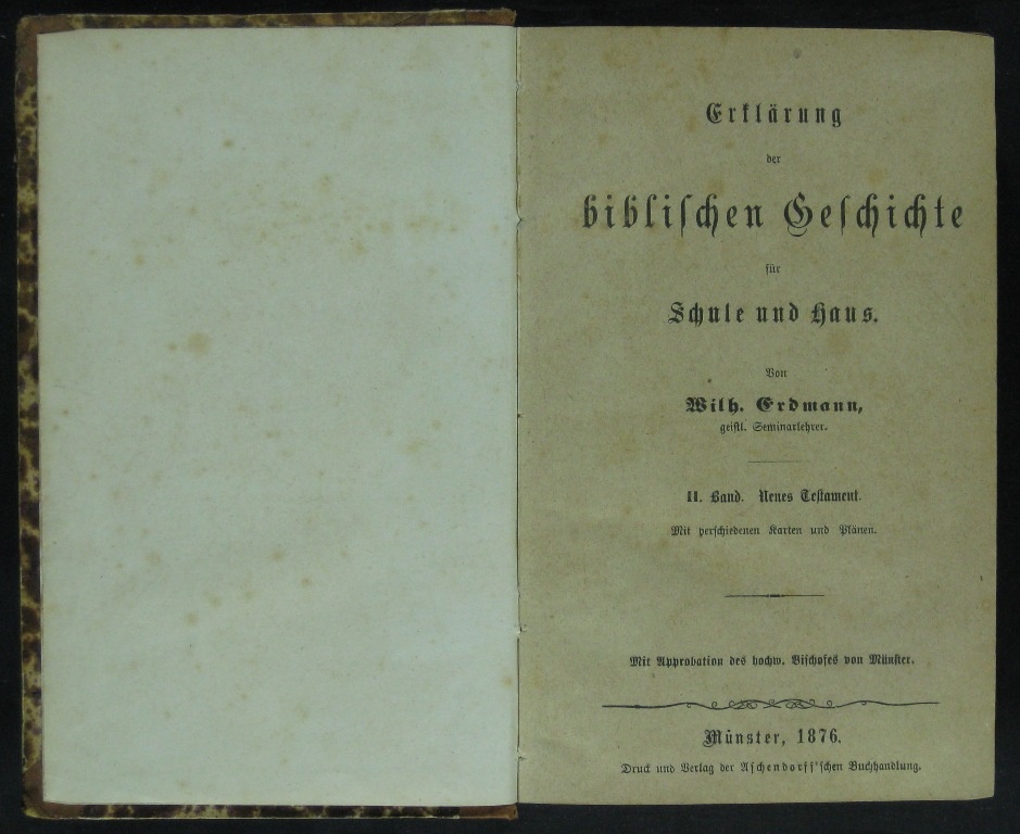 Erdmann, Erklärung der biblischen Geschichte (Museumsschule Hiddenhausen CC BY-NC-SA)