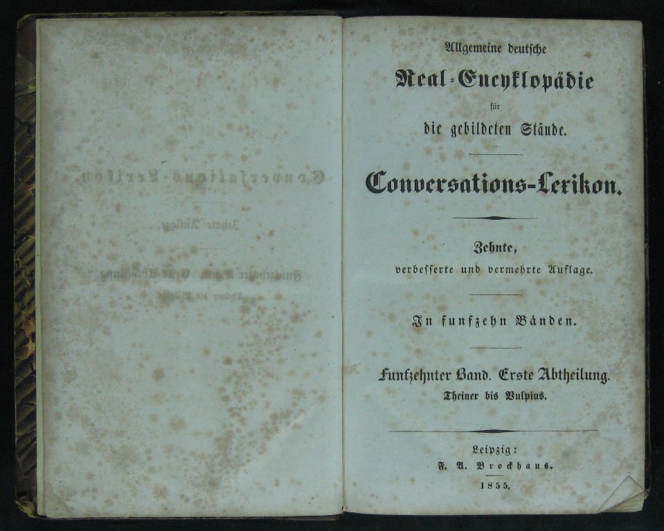 Brockhaus Conversations-Lexikon Bd. 15 (Museumsschule Hiddenhausen CC BY-NC-SA)