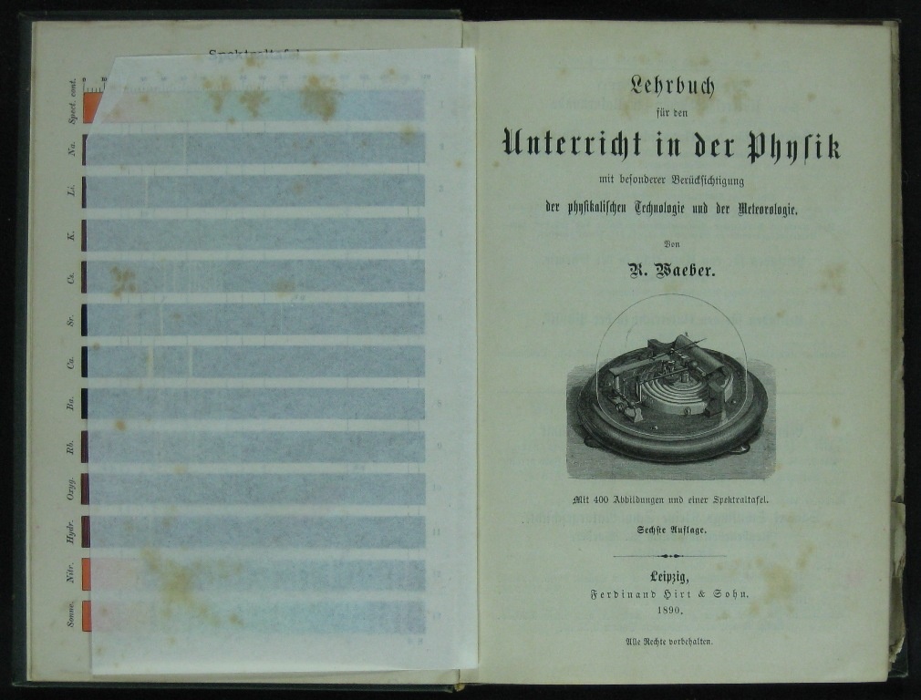 Waeber, Lehrbuch der Physik (Museumsschule Hiddenhausen CC BY-NC-SA)
