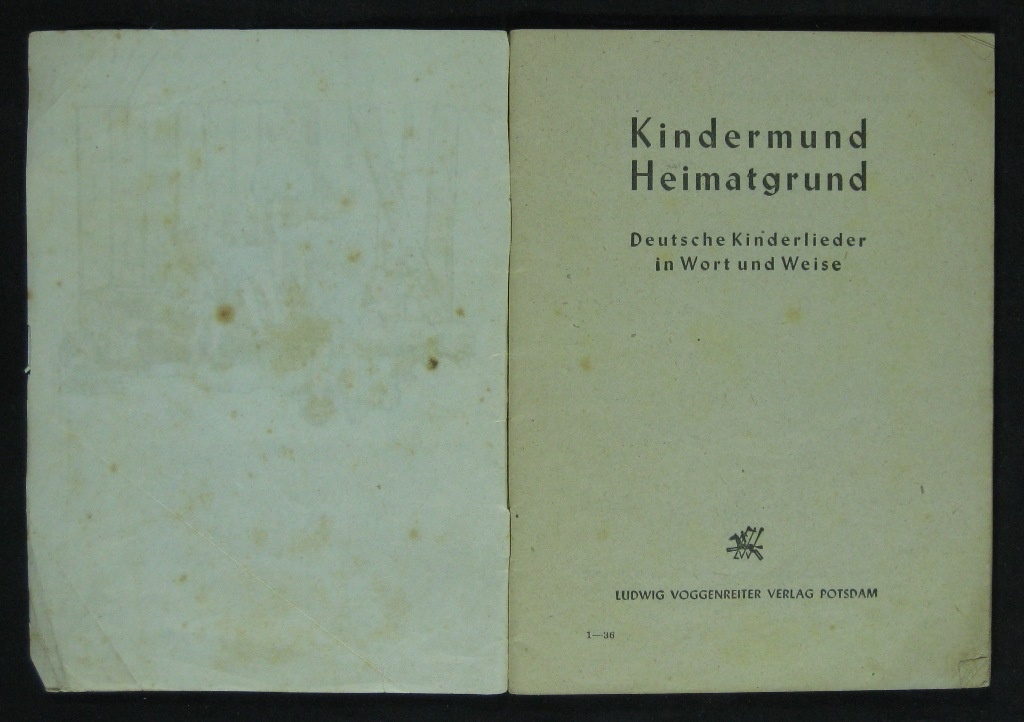 Kindermund - Heimatgrund Kinderlieder (Museumsschule Hiddenhausen CC BY-NC-SA)