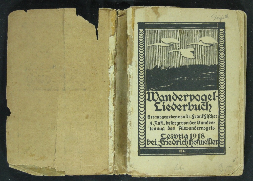 Wandervogel - Liederbuch (Museumsschule Hiddenhausen CC BY-NC-SA)