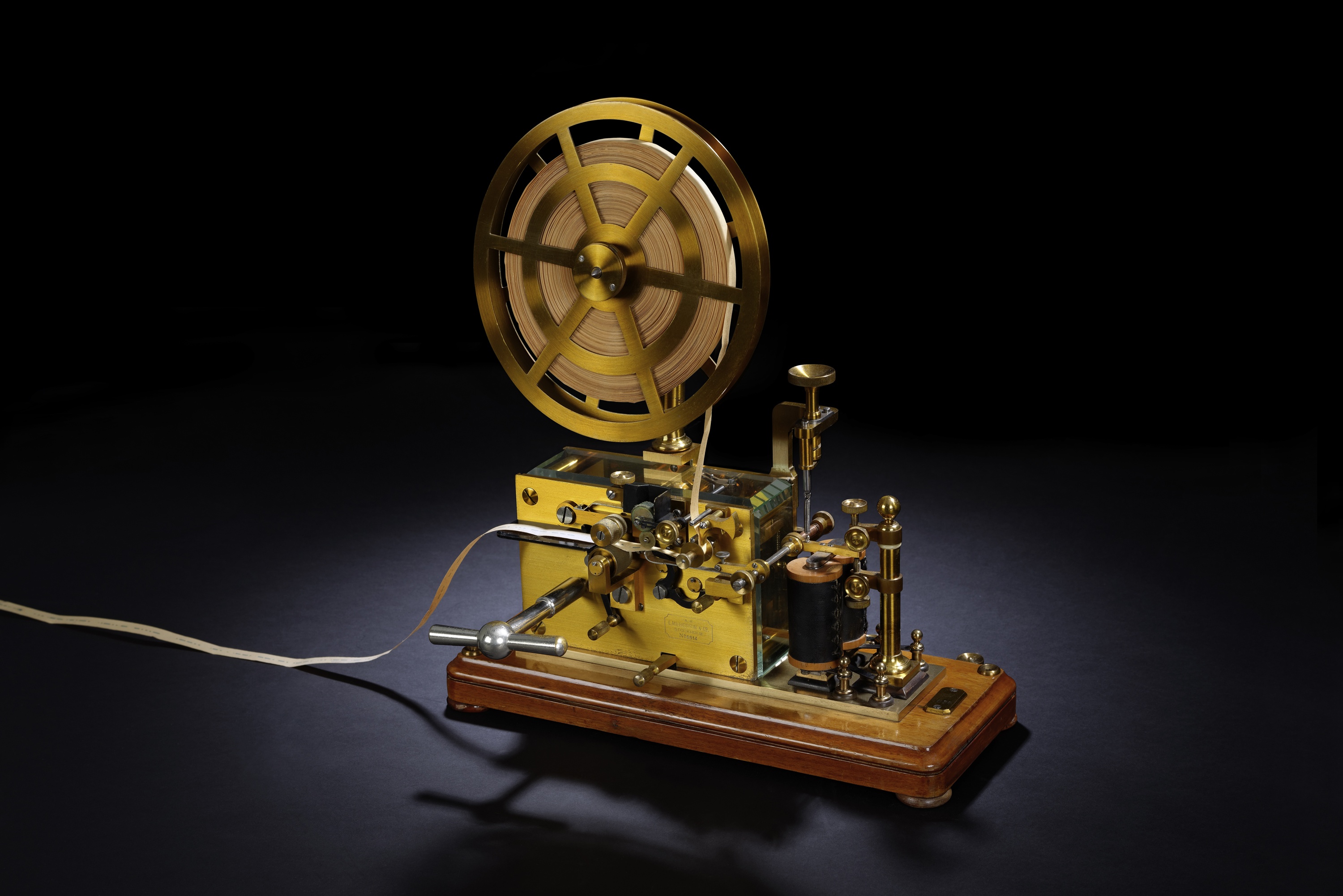 Ericsson Schreibtelegraph Typ TA 100 (Heinz Nixdorf MuseumsForum CC BY-NC-SA)