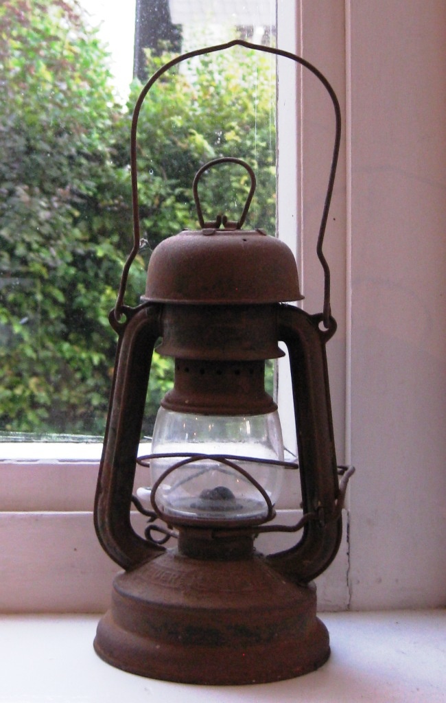 Petroleumlampe (Feuerhand) (Museumsschule Hiddenhausen CC BY-NC-SA)