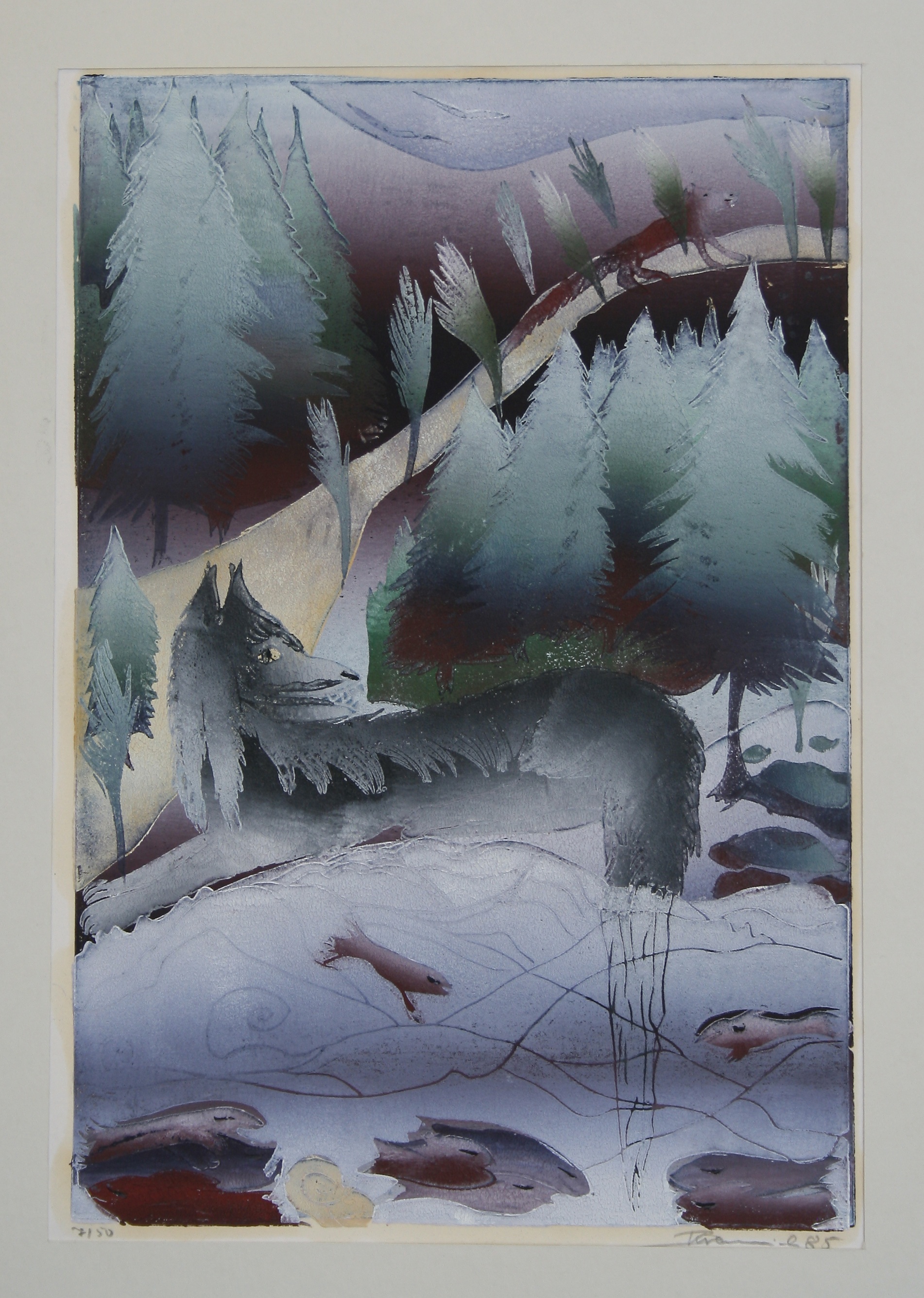 Der Wolf, der angeln ging (Deutsches Märchen- und Wesersagenmuseum  RR-R)