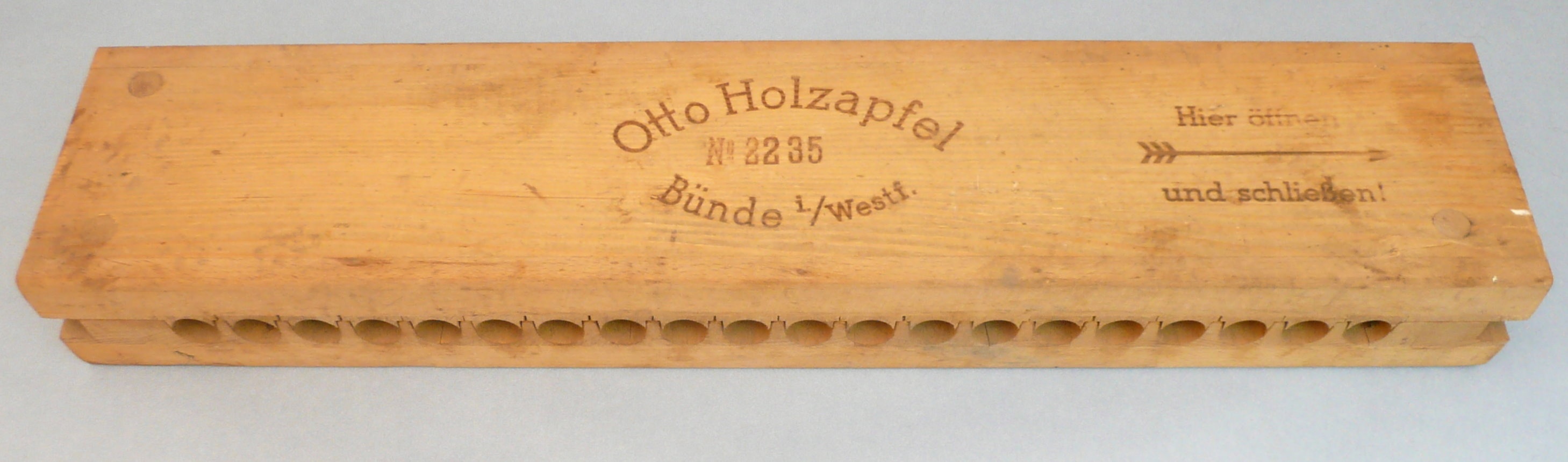 Zigarrenform - Objekt im Fokus September & Oktober 2015 (Mindener Museum CC BY-NC-SA)