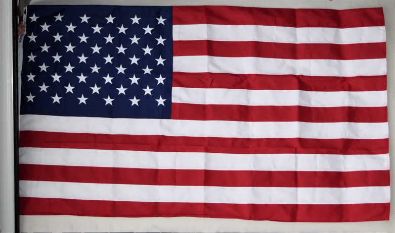 USA-Flagge, original (Haller ZeitRäume CC BY-NC-SA)